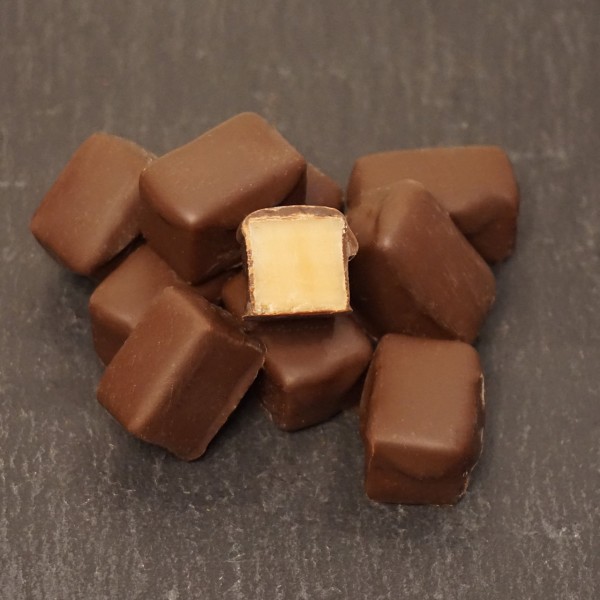 Karamell Fudge Vanille Zartbitterschokolade
